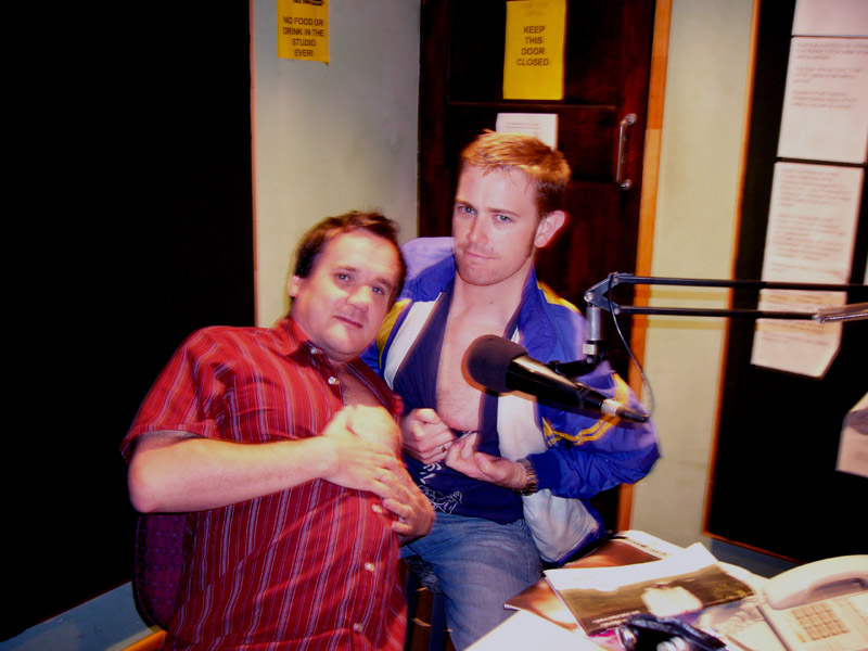 Mark Jeffery and AJ Marsh 22nd Oct 08