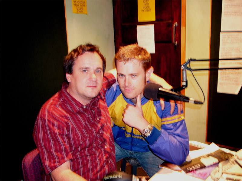 Mark Jeffery and AJ Marsh 22nd Oct 08