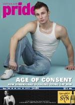 cover art for Queensland Pride February 2010 and link to an html file copy of the online article