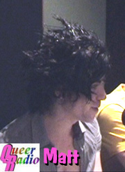 photo of Matt Lehmann at 4ZZZ Sept 2006 and link to his preferred picture